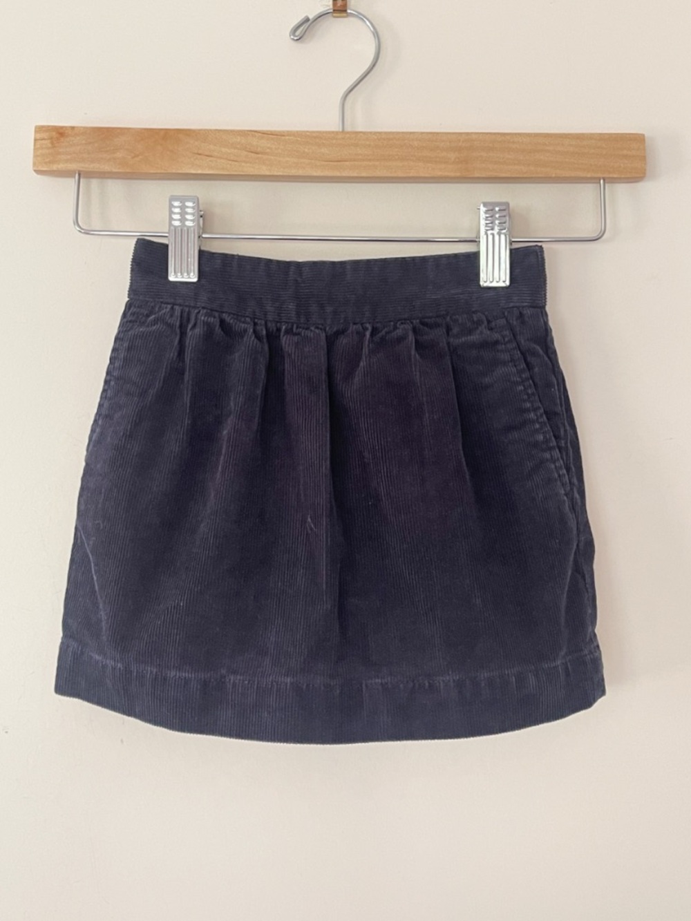CREWCUTS EUC Navy Corduroy Mini Skirt